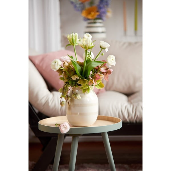 Balta keramikas vāze Kähler Design Omaggio, augstums 20 cm-image-2