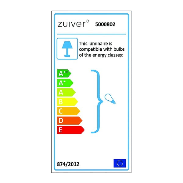 Balta stāvlampa Zuiver Tripod, ø 50 cm-image-4