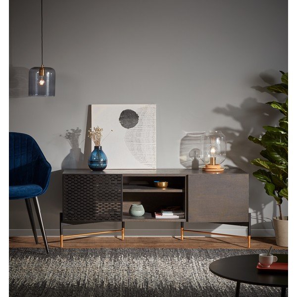 Stikla griestu lampa Kave Home Bobby-image-1