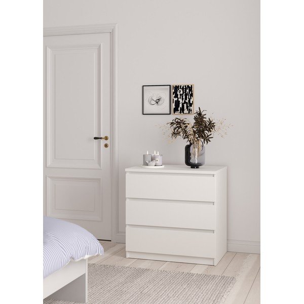 Balta kumode 77x76x50 cm Naia – Tvilum-image-1