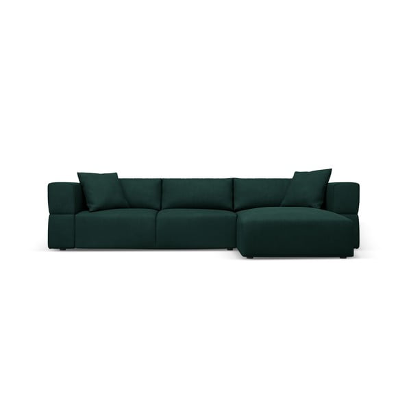 Zaļš stūra dīvāns (ar labo stūri) Esther – Milo Casa