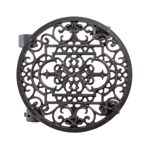 Metāla pārvietojams puķu podu statīvs ø 29 cm Ornament – Esschert Design-image-2