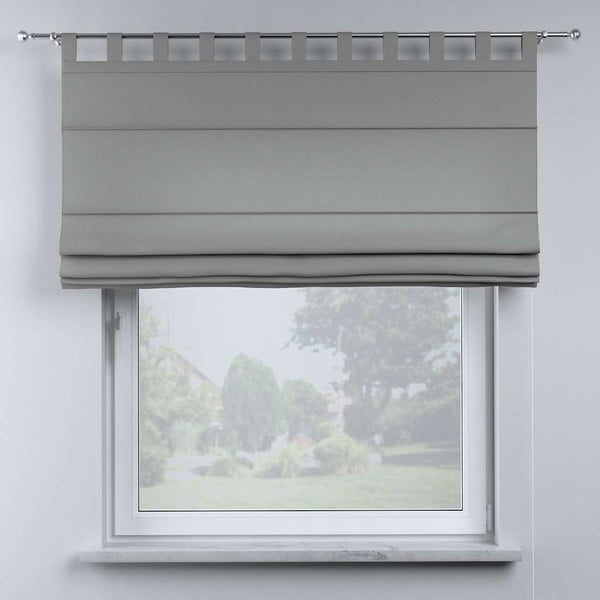 Pelēkas romiešu žalūzijas 170x130 cm Happiness – Yellow Tipi-image-1