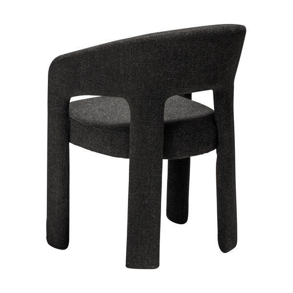 Melns ēdamistabas krēsls ar roku balstiem Splendor – DAN-FORM Denmark-image-3