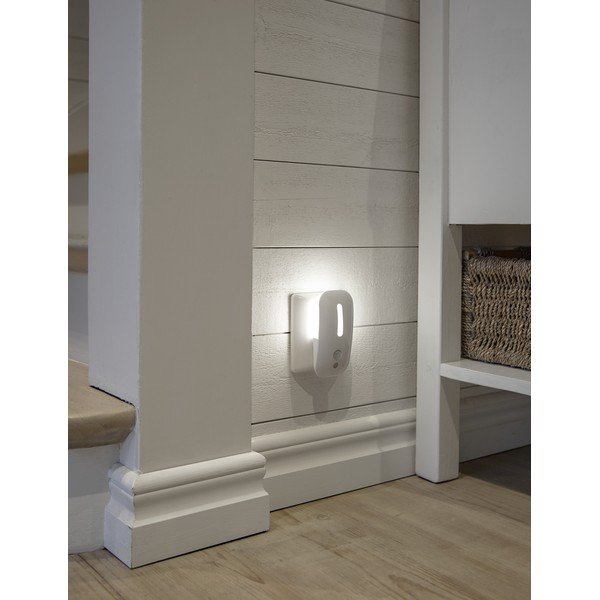 Balta LED nakts gaisma ar kustības sensoru – Star Trading-image-4