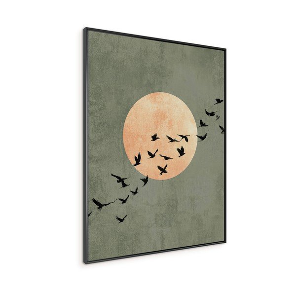 Drukāta glezna ar rāmi 60x80 cm Midnight Flight – Styler-image-1
