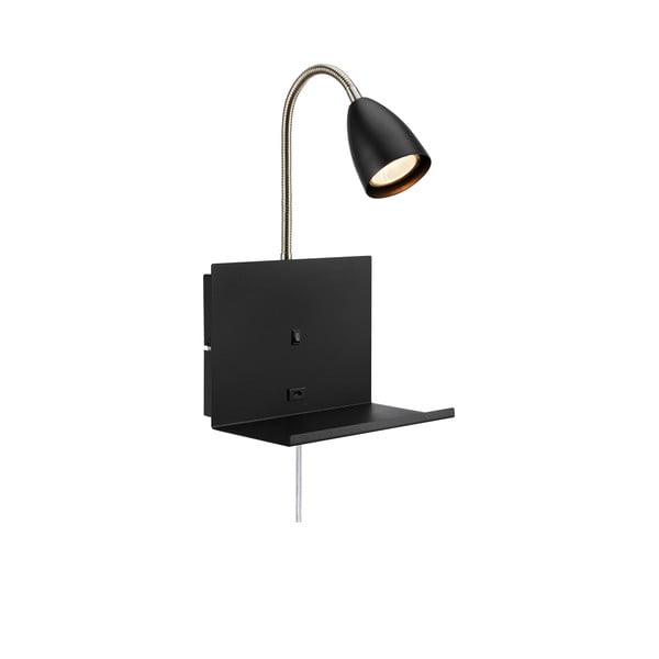 Melna sienas lampa Cuarto – Markslöjd