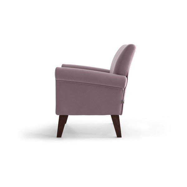 Gaiši rozā samta atpūtas krēsls My Pop Design Iena-image-4