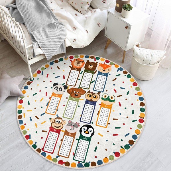Bērnu paklājs ø 80 cm Comfort – Mila Home-image-4