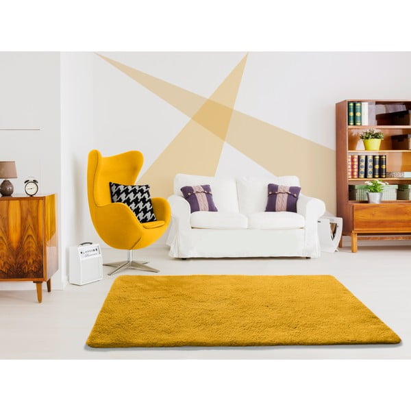 Oranžs paklājs Universal Alpaca Liso, 60 x 100 cm-image-1