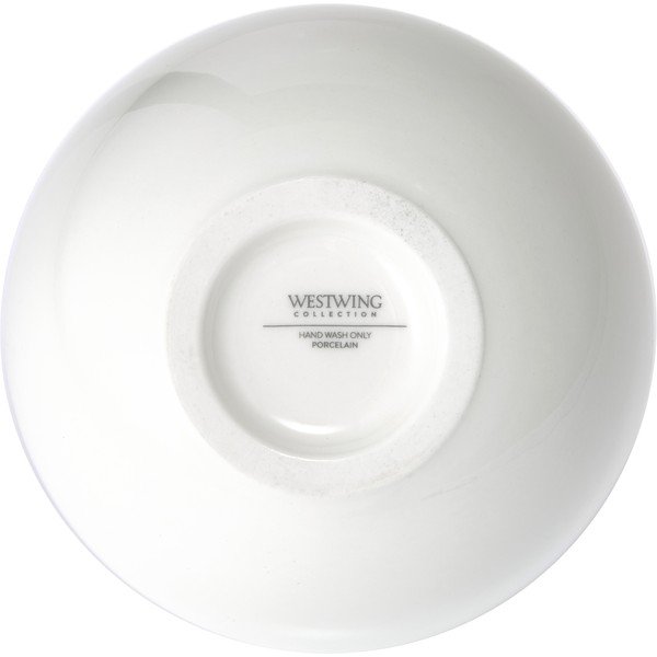 2 zili baltu porcelāna trauku komplekts Westwing Collection Rosie, ø 15 cm-image-3