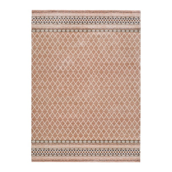 Rozā āra paklājs Universal Sofie Pink Marro, 135 x 190 cm