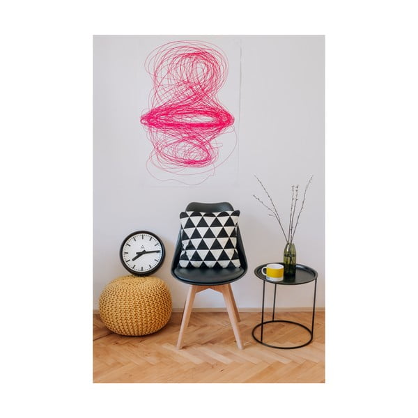 2 melnu krēslu komplekts ar dižskābarža koka kājām Bonami Essentials Retro-image-2