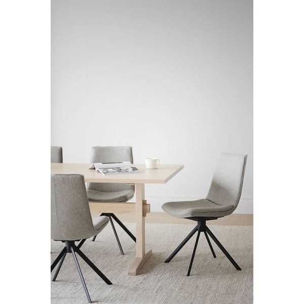 Bēši grozāmi pusdienu krēsli (2 gab.) Lowell – Rowico-image-2