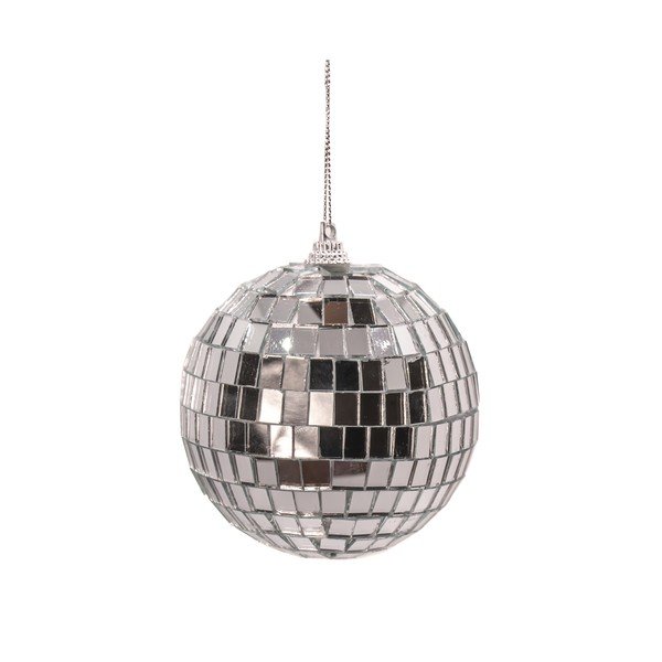 Plastmasas Ziemassvētku eglītes rotājums 8 cm Mirror Ball – Sass & Belle