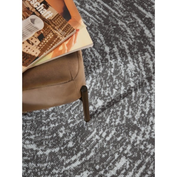 Pelēks/krēmkrāsas apaļš paklājs ø 120 cm Gloria Cavallo – Hanse Home-image-3