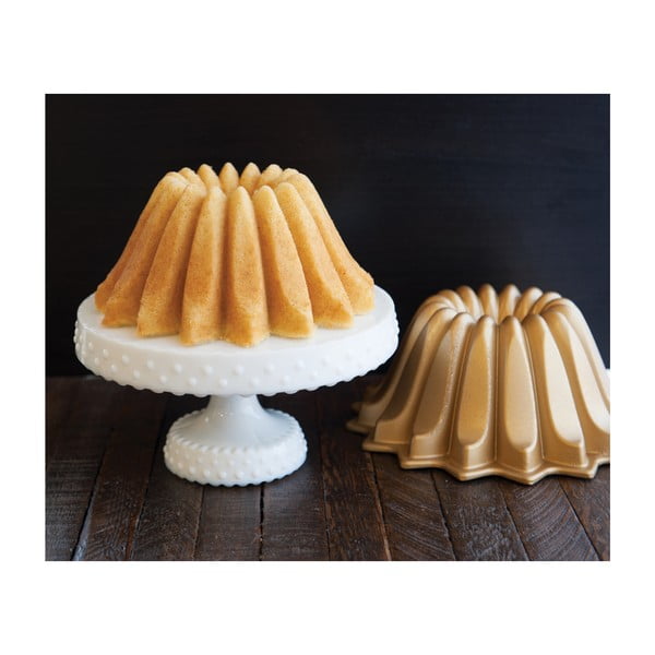 Kūku veidne zelta krāsā Nordic Ware Lotus, 1,2 l-image-4