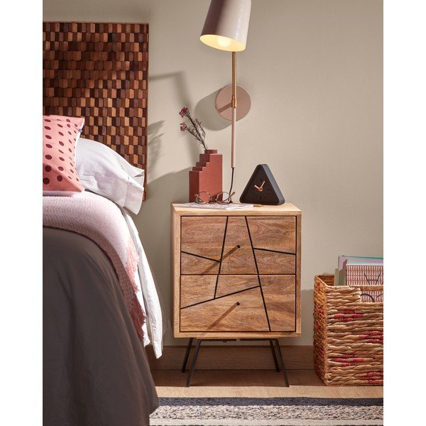 Brūns grozs Kave Home Wooland, 35 x 32 cm-image-4