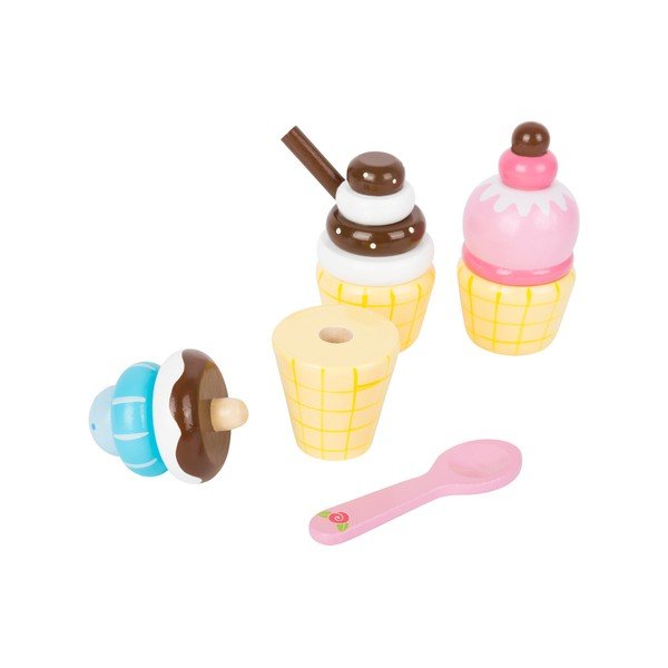 Koka saldējuma komplekts bērniem Legler Cream Cone-image-4