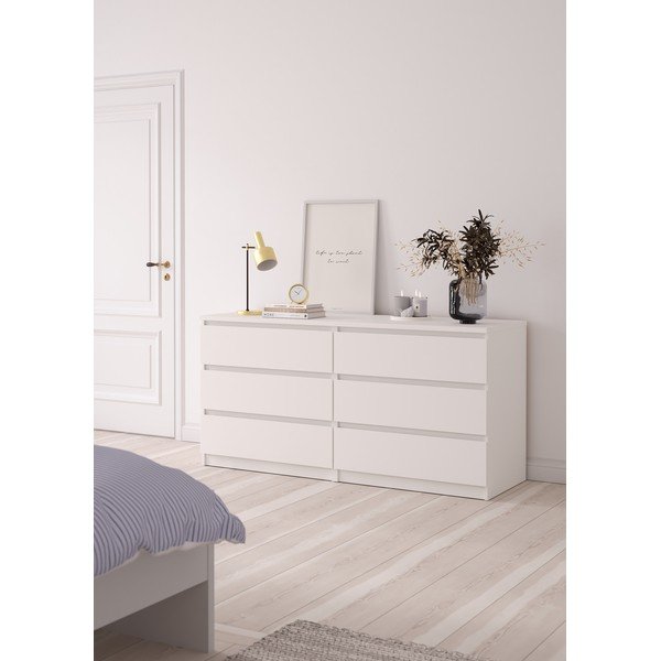 Balta kumode 154x76x50 cm Naia – Tvilum-image-1