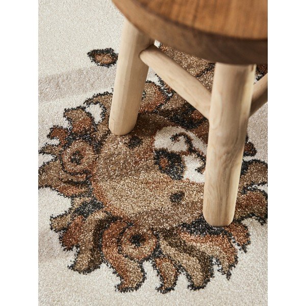 Krēmkrāsas bērnu paklājs ø160 cm Roar like a Lion – Villeroy&Boch-image-3