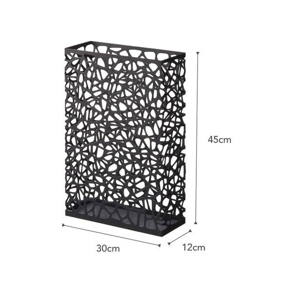 Melns lietussargu statīvs YAMAZAKI Nest Slim-image-2
