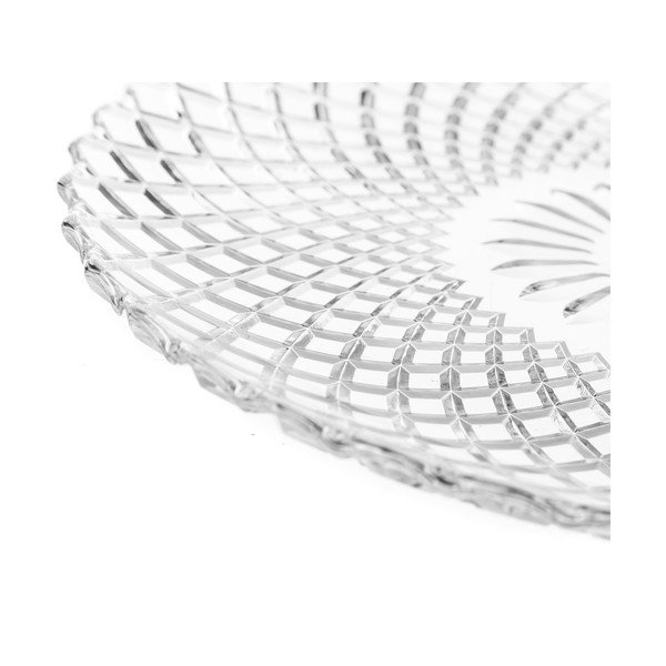 Stikla šķīvis Unimasa Harlequin, diametrs 25,5 cm-image-1