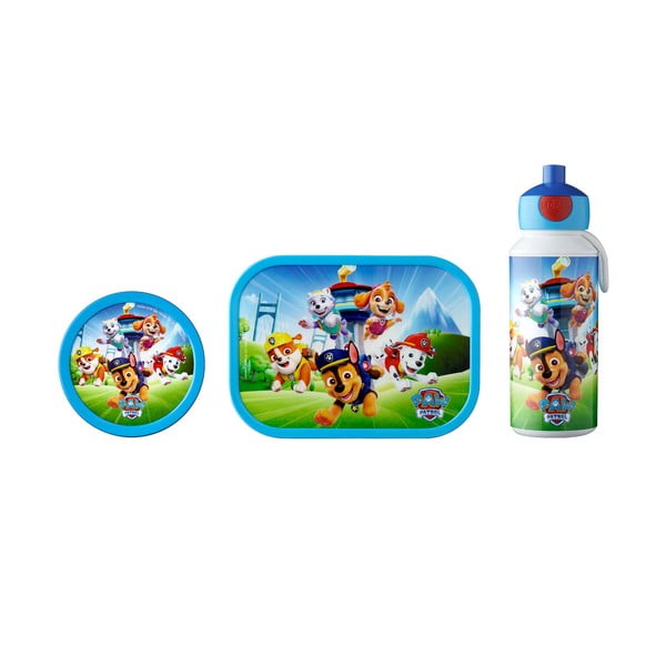 Bērnu pusdienu kārbas ar pudeli (2 gab.) Paw patrol pups – Mepal