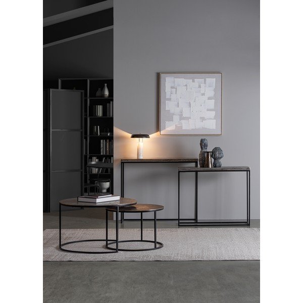 Metāla konsoles galdi (2 gab.) 29x99 cm Amira – Bizzotto-image-1
