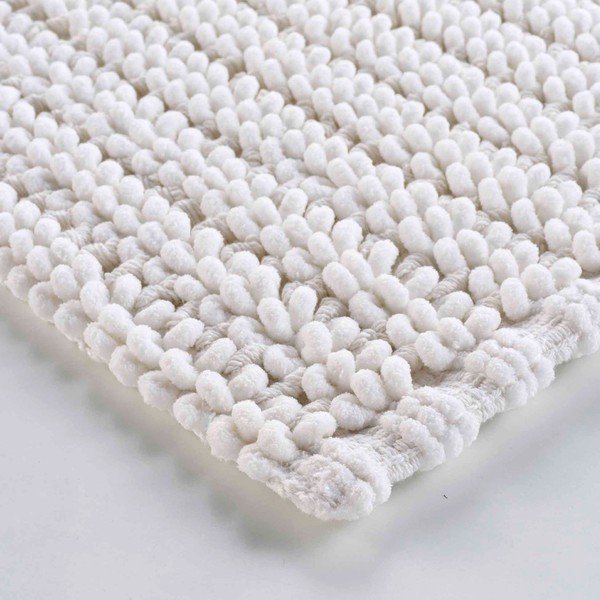 Balts vannas istabas paklājiņš 50x80 cm Voltis – douceur d'intérieur-image-3