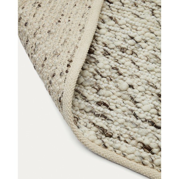 Krēmkrāsas vilnas paklājs 200x300 cm Manilva – Kave Home-image-4