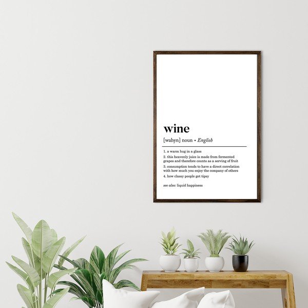 Glezna 50x70 cm Wine – Wallity-image-1