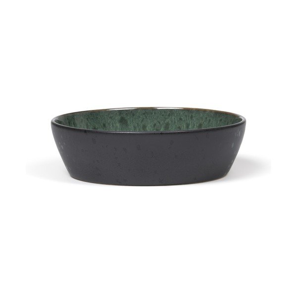 Zaļa/melna akmensmasas bļodiņa Gastro Green/Black – Bitz
