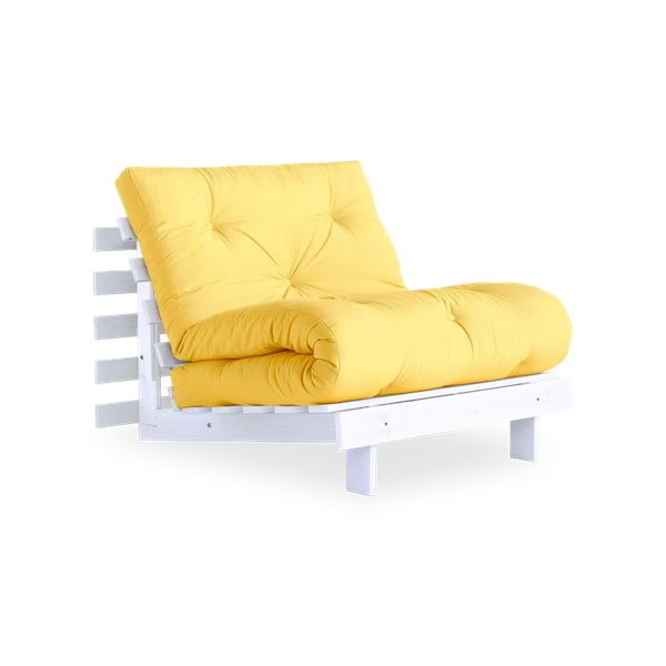 Izvelkamais krēsls Karup Design Roots White/Yellow
