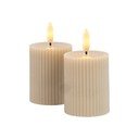 Pelēki gaismas dekori (2 gab.) Smilla – Sirius