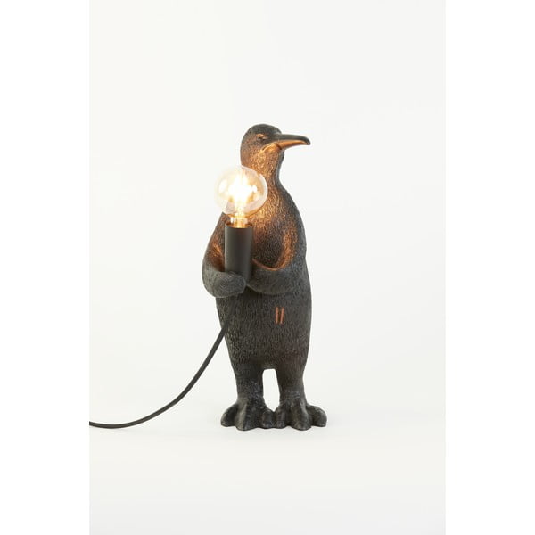 Melna galda lampa (augstums 34 cm) Penguin – Light & Living-image-3