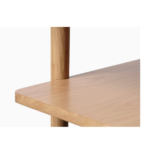 Dabīga toņa žurnālgaldiņš ar ozolkoka imitācijas galda virsmu 60x120 cm Ponza – Unique Furniture-image-3