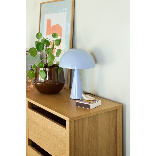 Sarkana galda lampa (augstums 34 cm) Mush – Hübsch-image-1