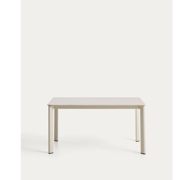 Dārza ēdamgalds ar akmens galda virsmu 80x140 cm Anafi – Kave Home-image-4