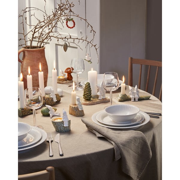 Porcelāna Ziemassvētku eglītes rotājums Swinging Girl – Kähler Design-image-2