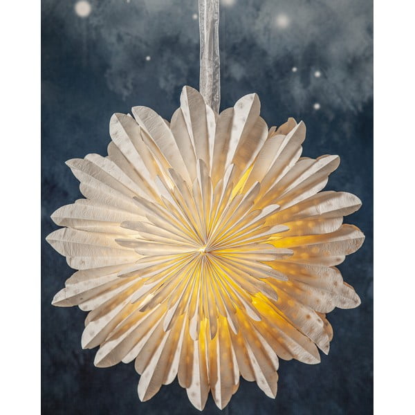 Balts gaismas dekors ar Ziemassvētku motīvu Cloud – Star Trading-image-2