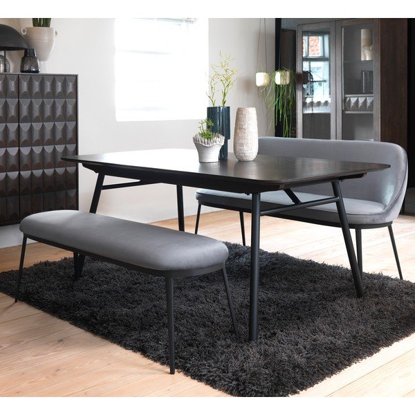 Pelēks samta sols Gain – Unique Furniture-image-4