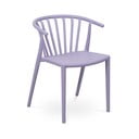 Gaiši violets plastmasas dārza krēsls Capri – Bonami Essentials