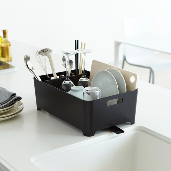 Melns trauku žāvētājs YAMAZAKI Tower-image-2