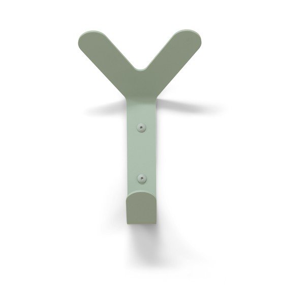 Dūmakaini zaļš tērauda sienas āķis Frondo – Spinder Design-image-2