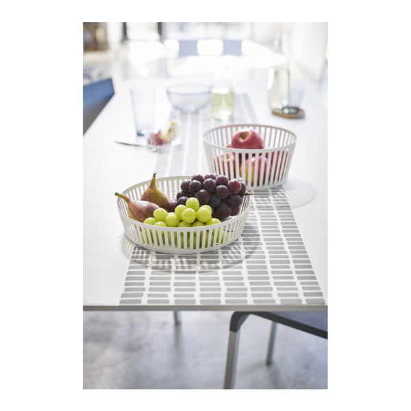 Balts augļu trauks YAMAZAKI Tower, ⌀ 21,5 cm-image-4