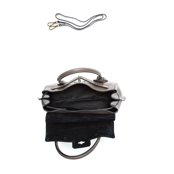 Pelēki brūna ādas somiņa Isabella Rhea nr. 479-image-4