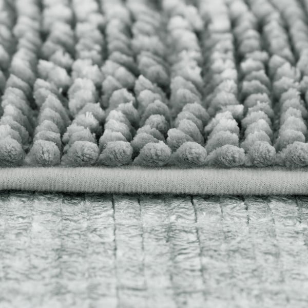 Pelēks vannas istabas paklājiņš AmeliaHome Bati, 60 x 90 cm-image-3