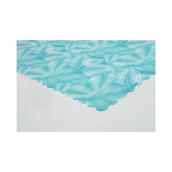Minimālistisks spilvenu pārvalks Zilas lapas no mikrošķiedras, 45 x 145 cm-image-1