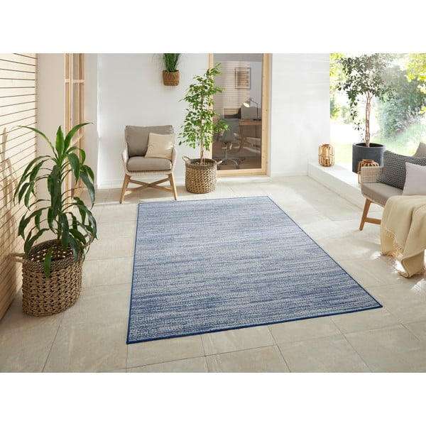 Zils āra paklājs 340x240 cm Gemini – Elle Decoration-image-1